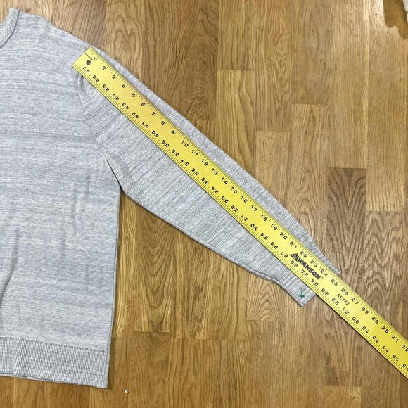 Goodfellow & Co Gray Long Sleeve Crewneck Sweater - Picture 9 of 11